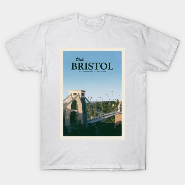 Visit Bristol T-Shirt by Mercury Club